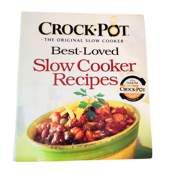 CROCK POT THE ORIGINAL SLOW CCOOKER BEST LOVED SLOW COOKER RECIPES NWT - Picture 1 of 7